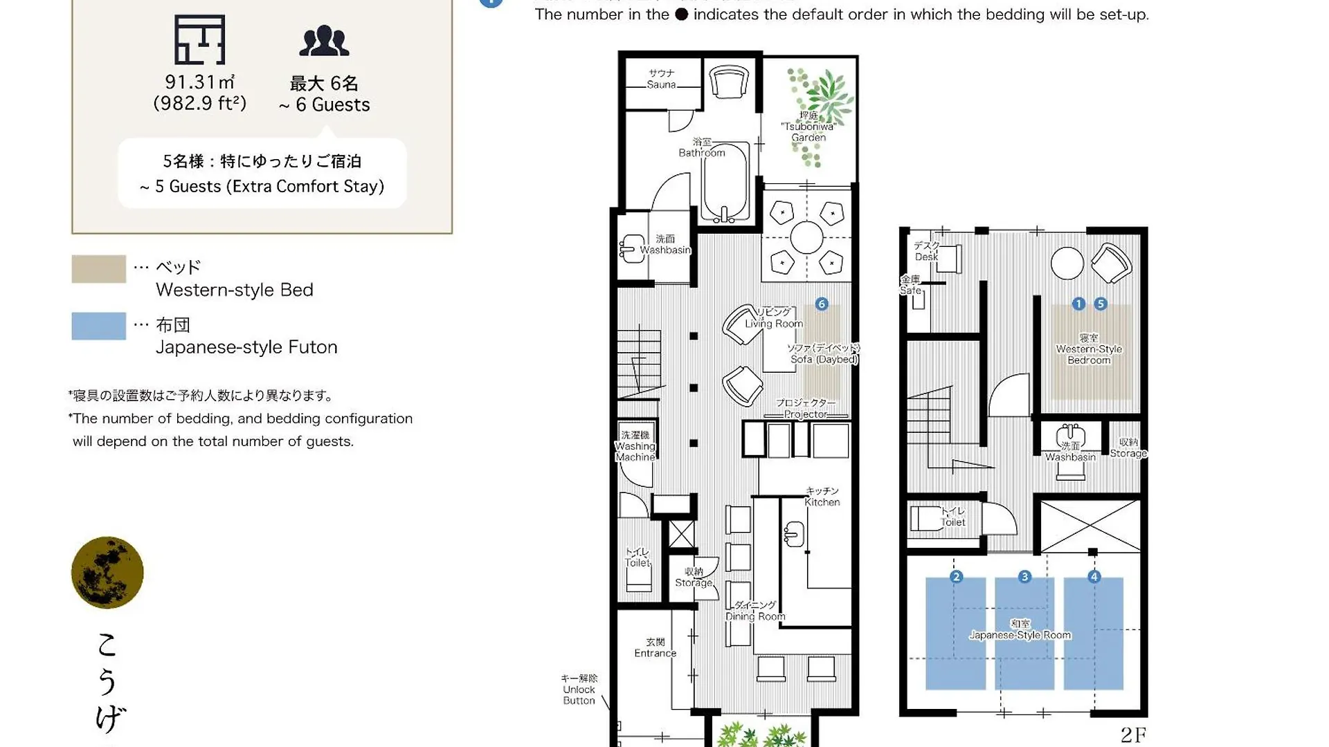 Kougetsu Machiya House Villa Kyoto Japan