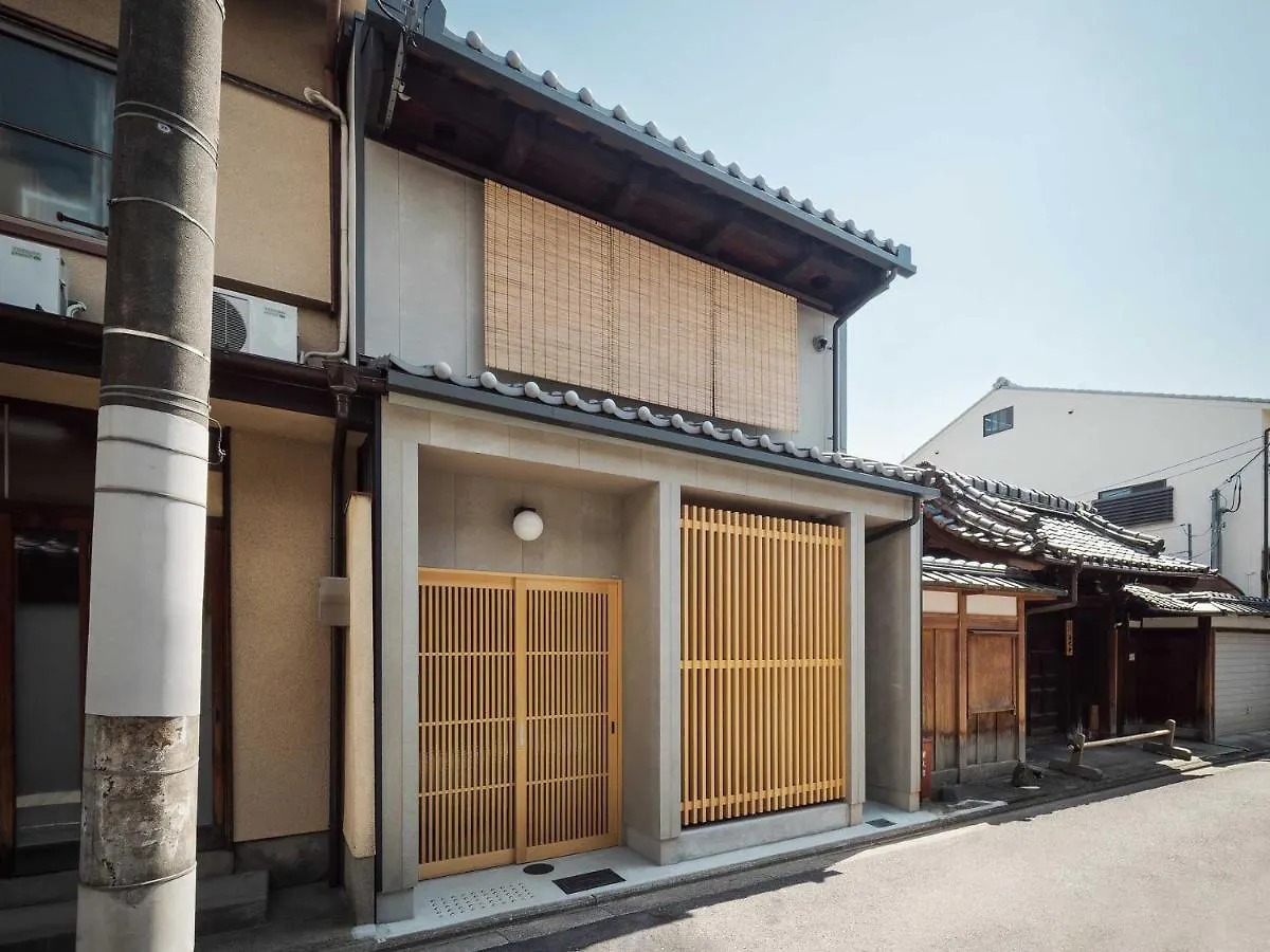 Nyaraló Kougetsu Machiya House Villa Kiotó